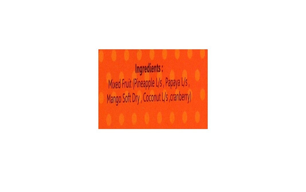 Wonderland Dried Mixed Fruit    Plastic Jar  200 grams
